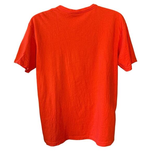 Polo Ralph Lauren Vibrant Orange Crewneck Short Sleeve Cotton T-Shirt Size M - Picture 3 of 7